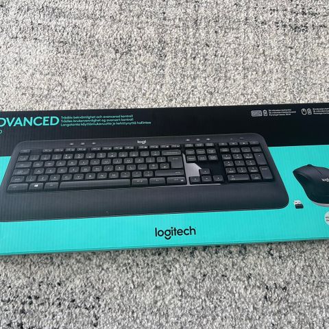 Helt ny Logitech MK540 tastatur og mus