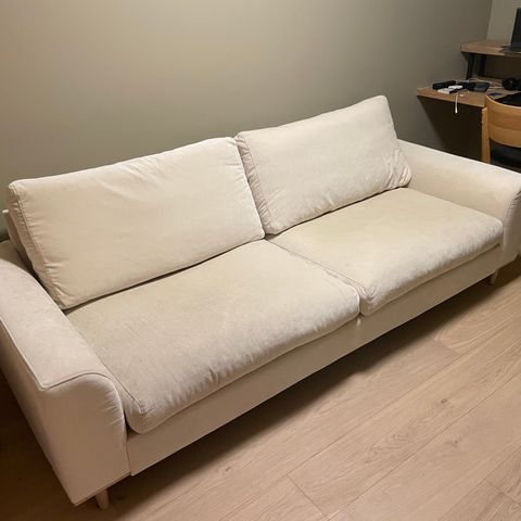 Beige 3-seters sofa fra Ellos Home