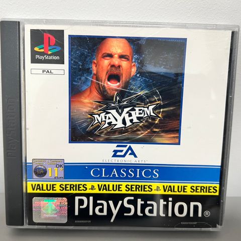 PlayStation spill: WCW Mayhem [EA Classics]