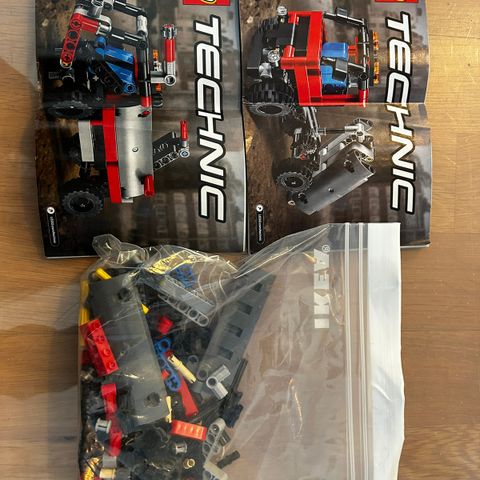 Lego Technic hook loader