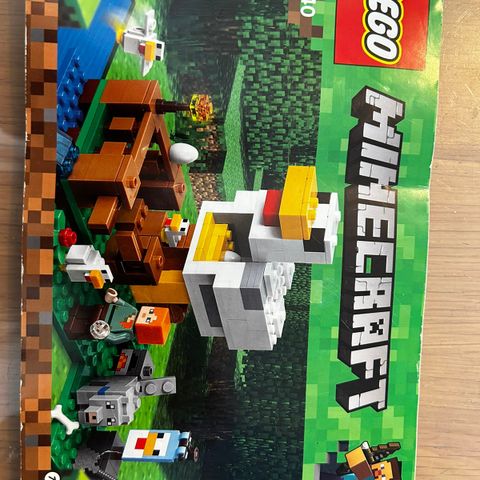 Lego Minecraft chicken coop