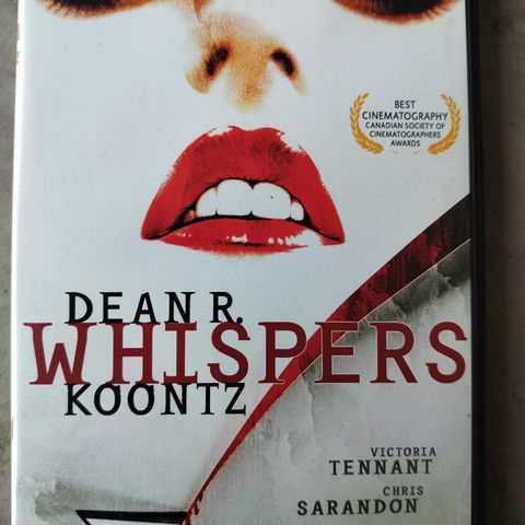 Whispers ( DVD) - Dean R Koontz - 1989