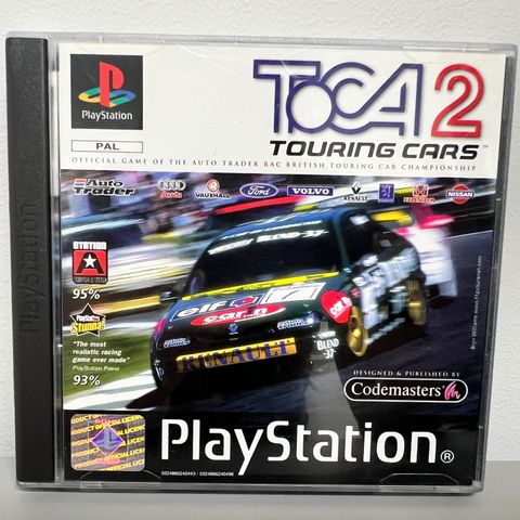 PlayStation spill: TOCA Touring Cars 2