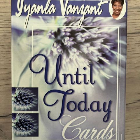 Until Today Cards - en boks med 50 inspirerende kort av Iyanla Vanzant