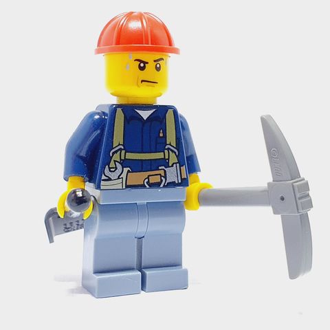 LEGO Classic Town / City | Construction Worker / Bygningsarbeider (cty0530)