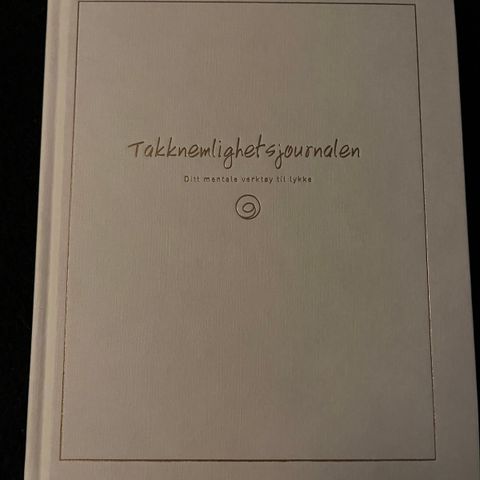 Takknemlighetsjournal