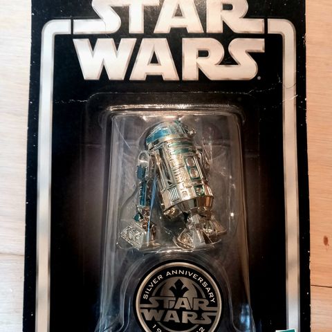 Star Wars R2-D2  figur, silver anniversary