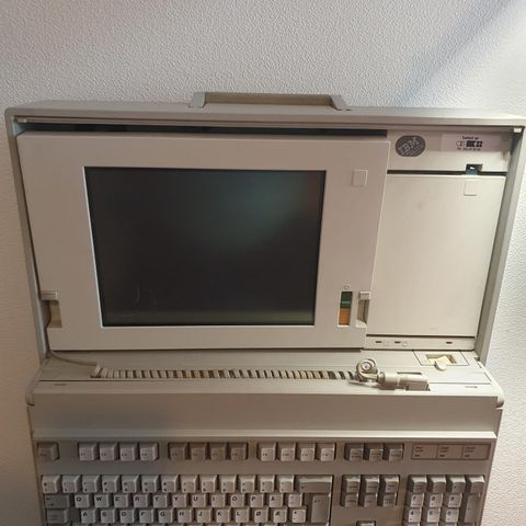 Vintage IBM Personal System Portable Computer