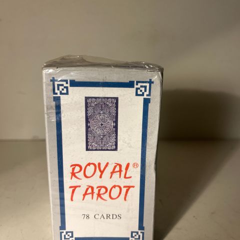Tarot kort.  Royal Tarot deck