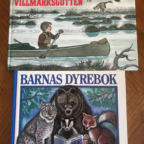 Villmarksgutten ,  Torvald Sund,     Barnas dyrebok , Inger Næss