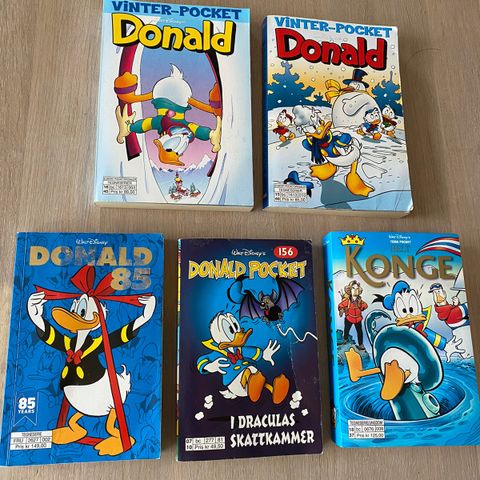 Donald duck pocket bøker