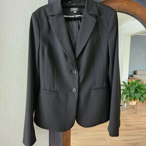 Svart dressjakke/blazer