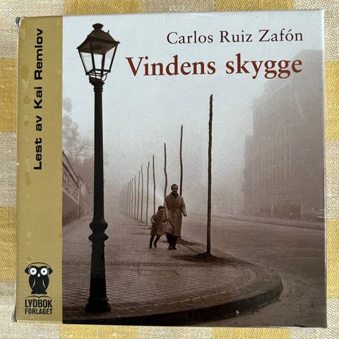 Lydbok: Vindens skygge av Carlos Ruiz Zafón