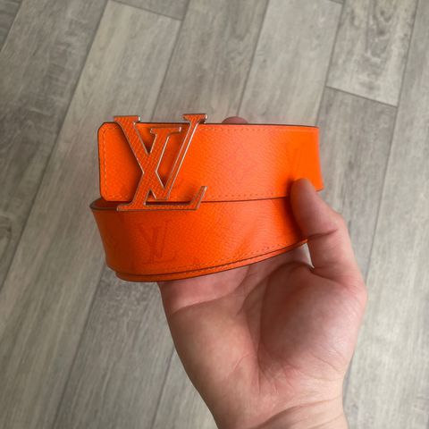 louis vuitton monogram orange belte(ny)