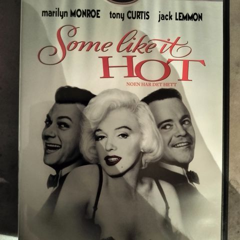 Some Like it Hot ( DVD) - Monroe - Curtis - Lemmon - 1959 - 136 kr inkl frakt
