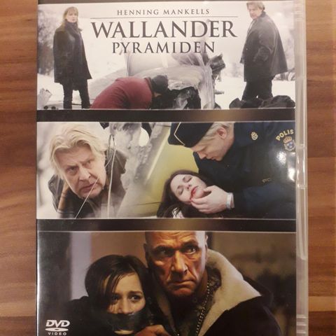 Wallander "Pyramiden" DVD (norsk tekst) 2007