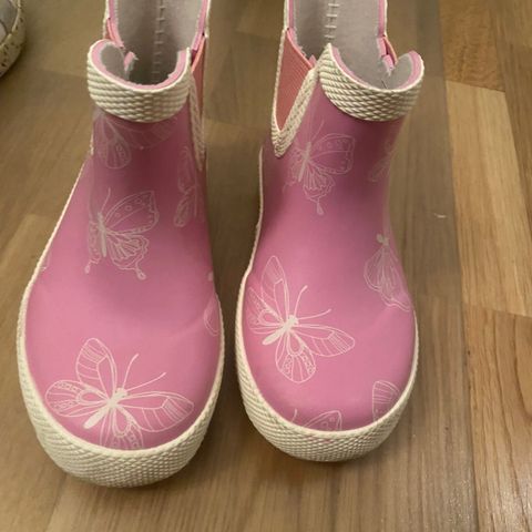Celavi lav gummistøvler str.24 - rosa -nesten ny