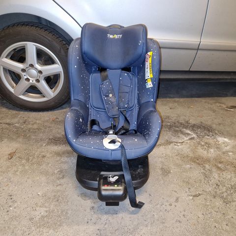 Twisty, vendbart barnesete - isofix