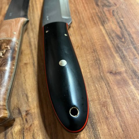 Håndlaget fulltang kniv RWL34/ bushcraftkniv/BCreation  MF
