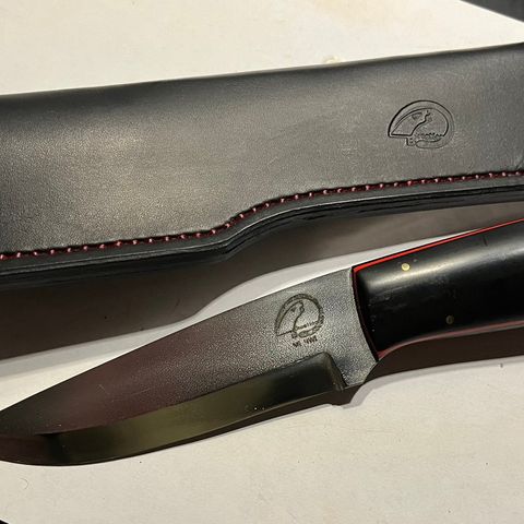Håndlaget fulltang kniv RWL34/ bushcraftkniv/BCreation  MF