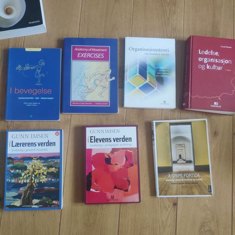 Faglitteratur lærer. ++ Pedagogikk, kroppsøving, naturfag, historie,