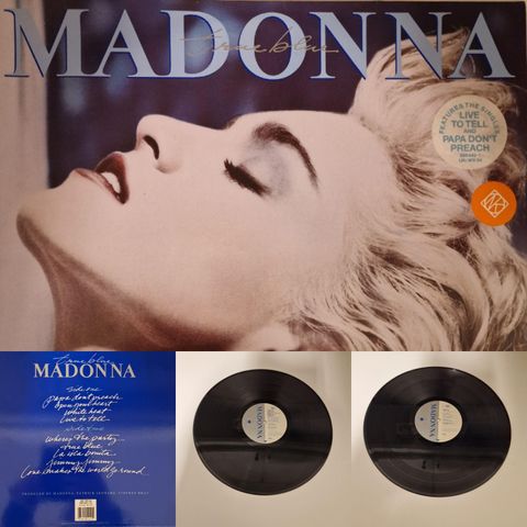 MADONNA "TRUE BLUE " 1986