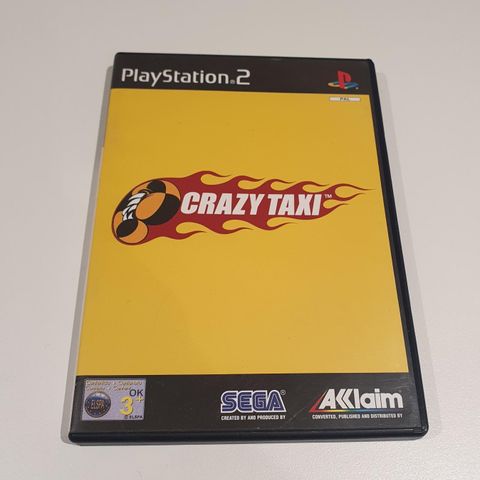 PS2-spill: Crazy Taxi