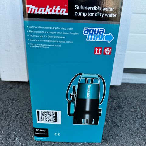 MAKITA VANNPUMPE PF0410