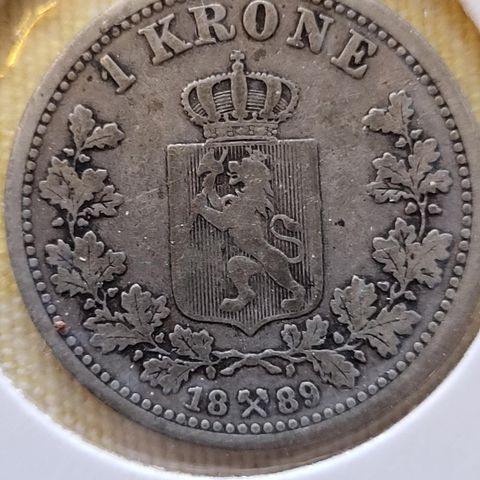 Oscar II - enkrone 1889