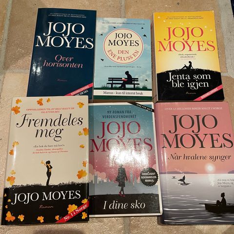 6 Jojo Moyes bøker
