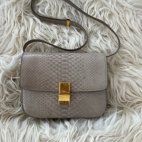 Céline Python Box bag