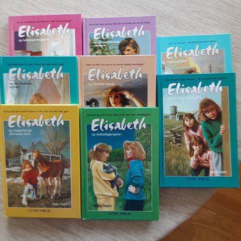 Elisabeth-bøker fra Lunde forlag