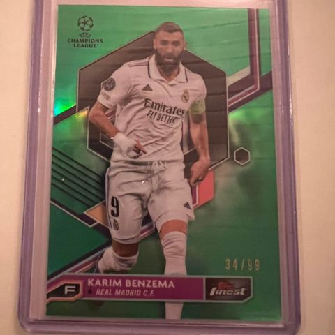 Karim Benzema fotballkort /99