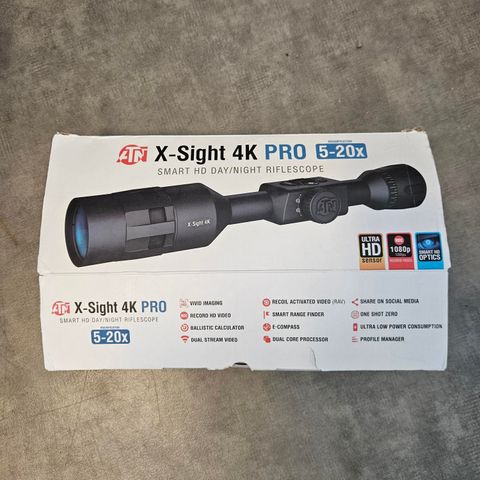 ATN x-sight 4K PRO 5-20X