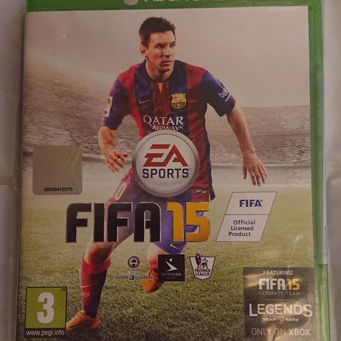 Fifa 15 til Xbox one. (NYTT)