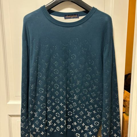 louis vuitton monogram gradient crewneck