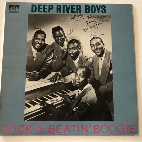 DEEP RIVER BOYS / ROCK 'A' BEATIN' BOOGIE - VINYL LP