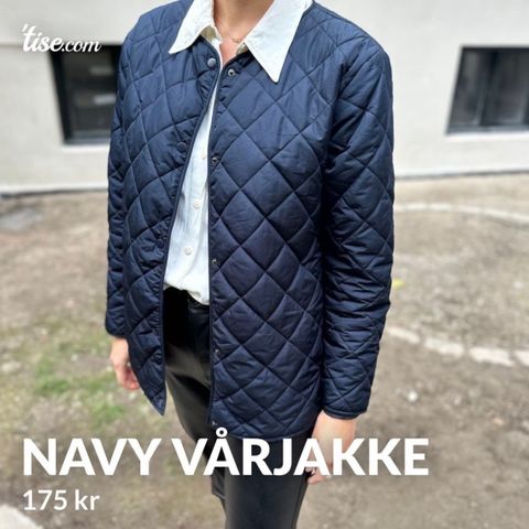 Navy Jakke