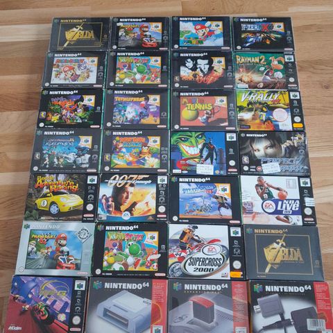 Nintendo 64 cib spill