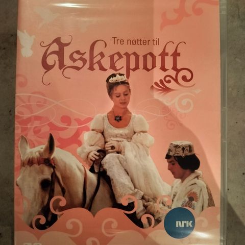 Tre nøtter til Askepott ( DVD) - 1973 - NRK - Ny i plast