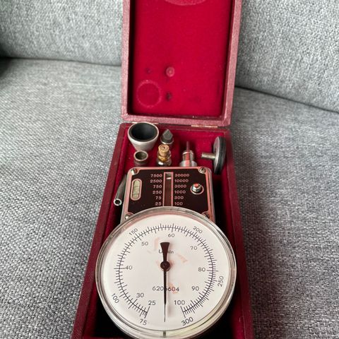 Eldre takometer/tachometer- turteller i originalboks