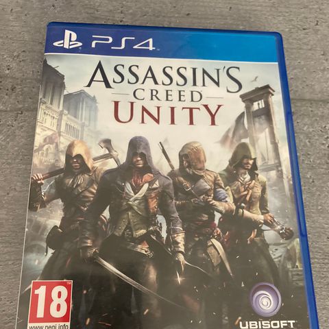 Assassins creed unity ps4