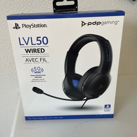 PlayStation LVL50 WIRED headset