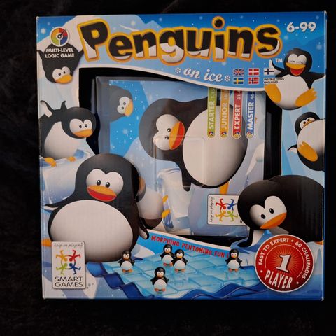 Penguin on ice