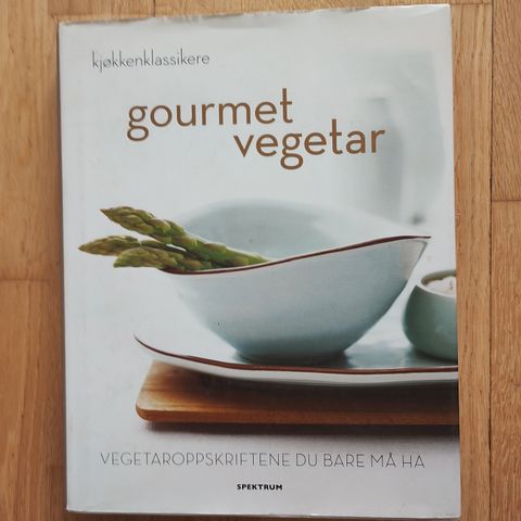 Gourmet Vegetar - stor og flott bok