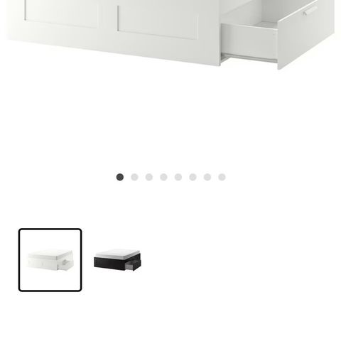 sengeramme Brimnes IKEA (reservert ut 28 juni)