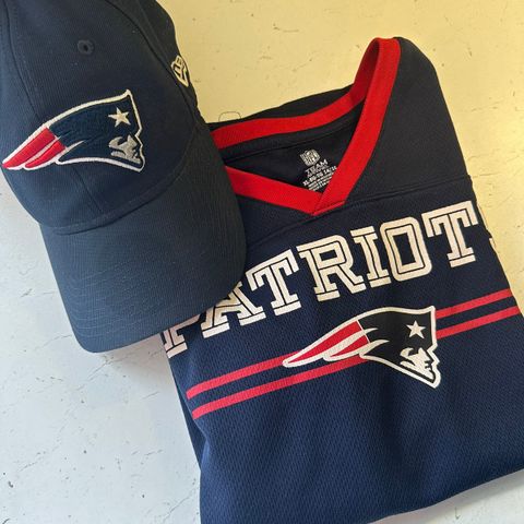 NHL New England Patriots spillertrøye og caps