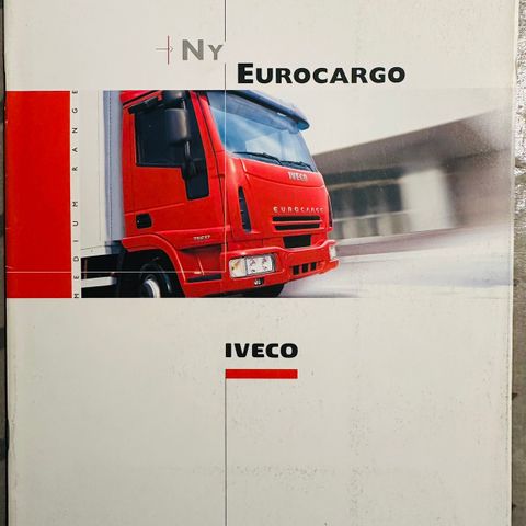 Norsk brosjyre av Iveco Eurocargo lastebil - 4/2004