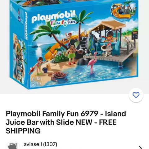 Halv pris😃 Helt ny Playmobil family fun - Island juice bar (6979)😃