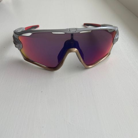 Costum oakley jawbreaker Gull/Sølv